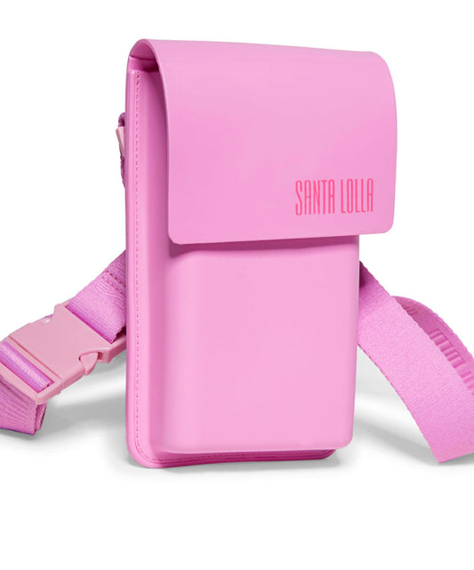 Bolsa Retangular Santa Lolla Lilás Borracha