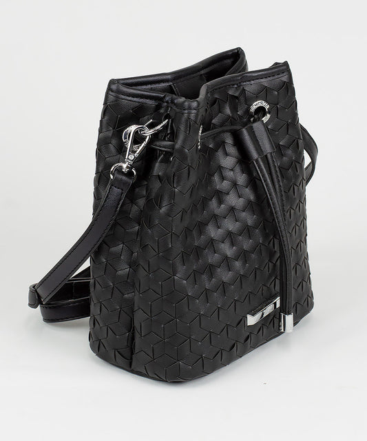 Bolsa Saco Santa Lolla Preta Tramada - 0470.33AA.0089.00AA