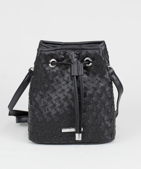 Bolsa Saco Santa Lolla Preta Tramada - 0470.33AA.0089.00AA