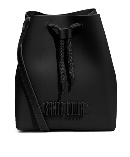 Bolsa Saco Santa Lolla Preto Borracha