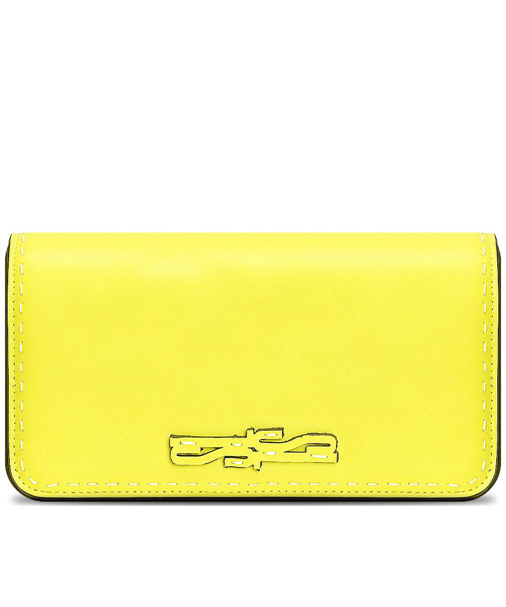 Bolsa Santa Lolla Baguete Flap Bag Verde Lima