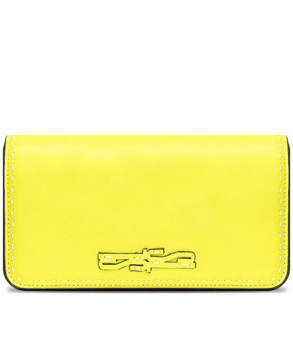 Bolsa Santa Lolla Baguete Flap Bag Verde Lima