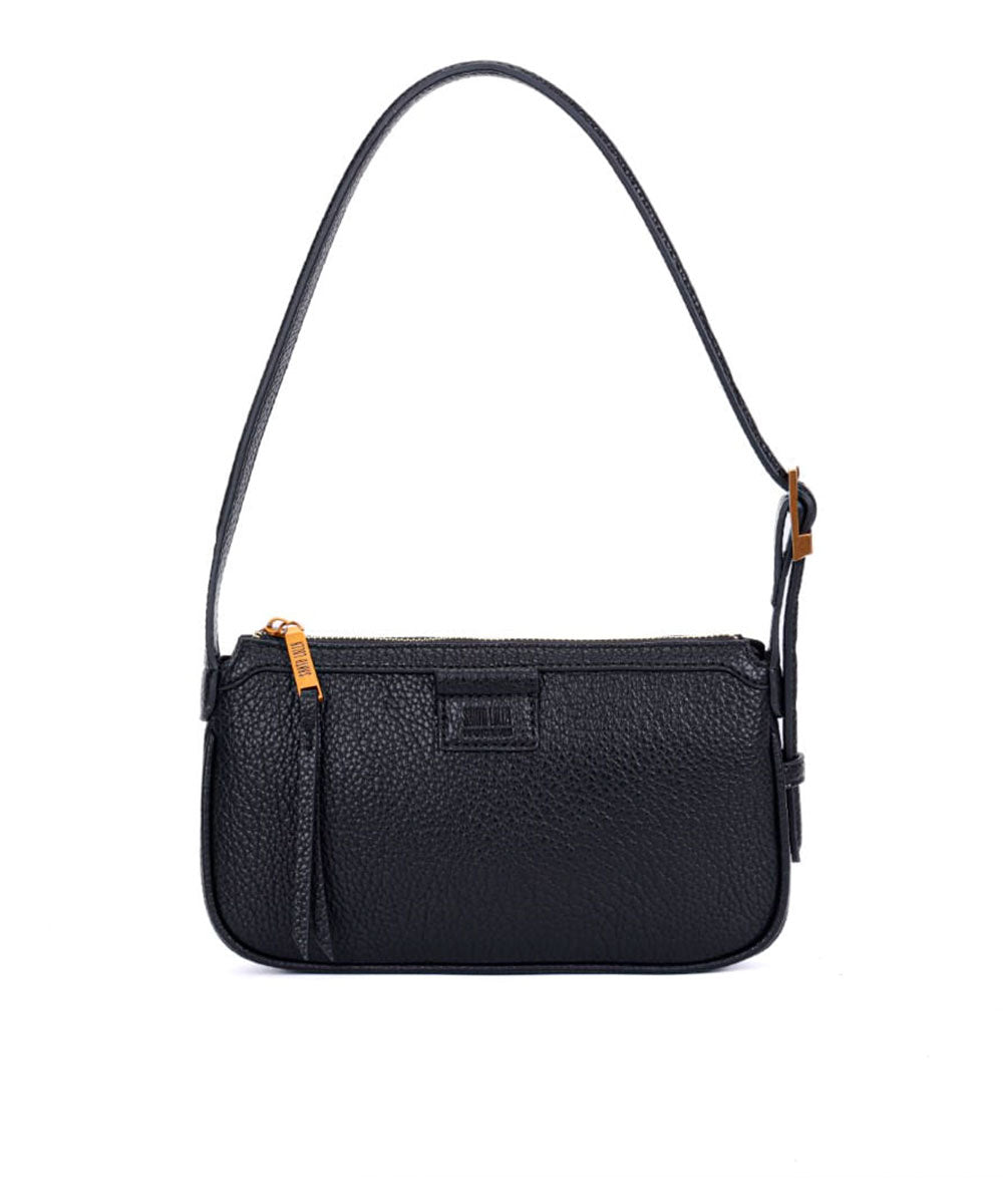 Bolsa Santa Lolla Baguete Preta Alça Fina