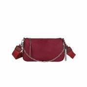 Bolsa Santa Lolla Beterraba Nylon Tiracolo