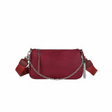 Bolsa Santa Lolla Beterraba Nylon Tiracolo