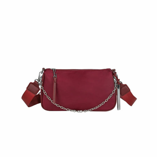 Bolsa Santa Lolla Beterraba Nylon Tiracolo