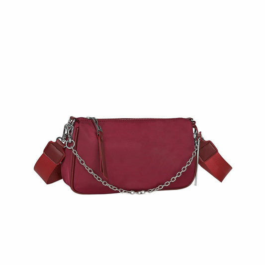 Bolsa Santa Lolla Beterraba Nylon Tiracolo