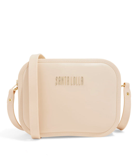 Bolsa Santa Lolla Borracha Alça Transversal Off White