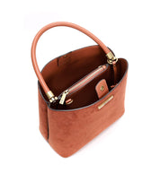 Bolsa Santa Lolla Camurça Cinamon Média