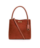 Bolsa Santa Lolla Camurça Cinamon Média