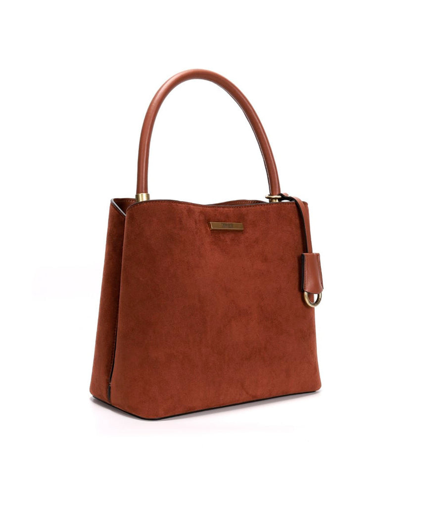 Bolsa Santa Lolla Camurça Cinamon Média