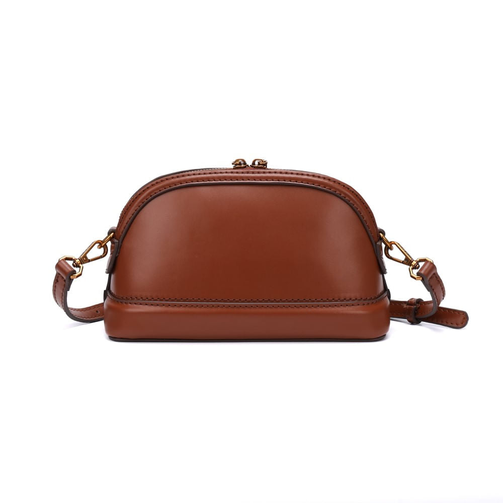 Bolsa Santa Lolla Caramelo Alça Transversal