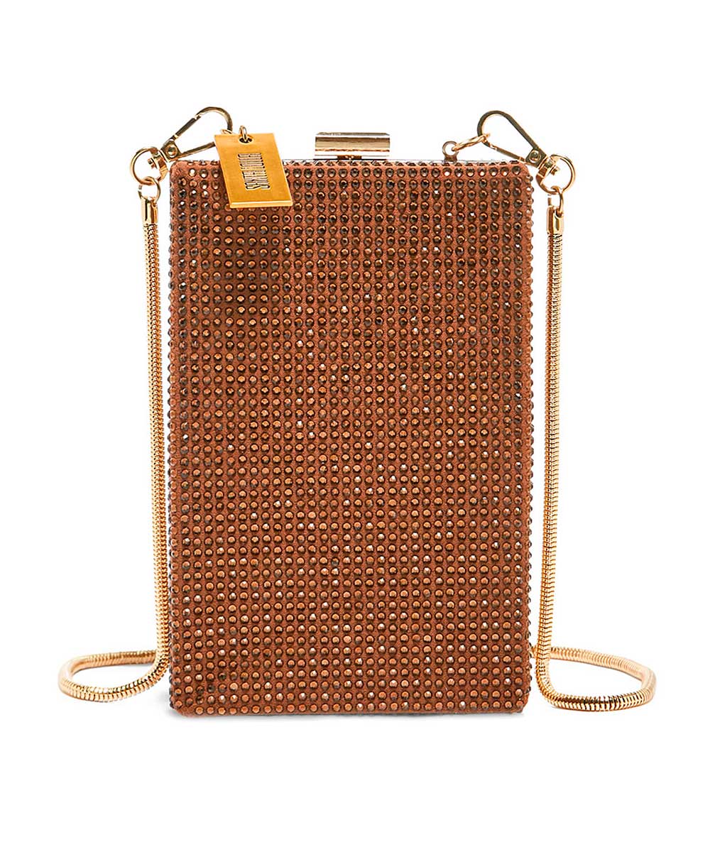 Bolsa Santa Lolla Cobre Cristal Brilho