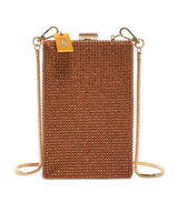 Bolsa Santa Lolla Cobre Cristal Brilho