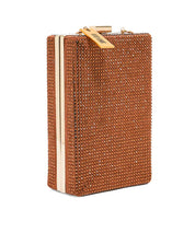 Bolsa Santa Lolla Cobre Cristal Brilho