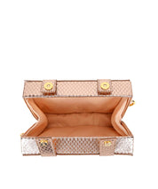 Bolsa Santa Lolla Dourada Metalizada
