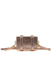 Bolsa Santa Lolla Dourada Metalizada