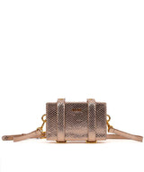 Bolsa Santa Lolla Dourada Metalizada