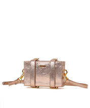 Bolsa Santa Lolla Dourada Metalizada