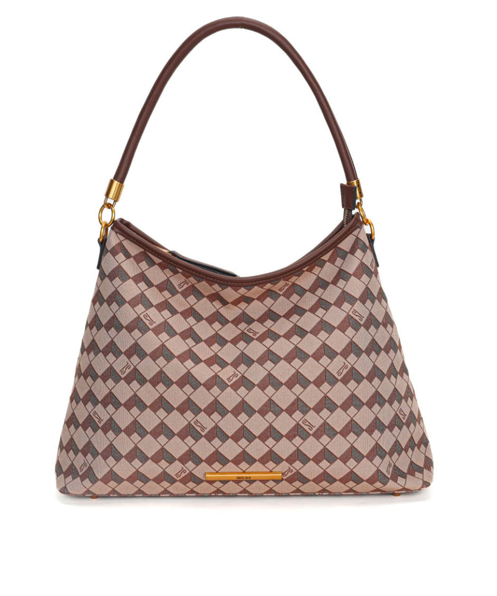 Bolsa Santa Lolla Marrom Alça Ombro