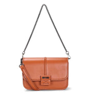 Bolsa Santa Lolla Marrom Canela Duas Alças Pequena