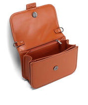 Bolsa Santa Lolla Marrom Canela Duas Alças Pequena
