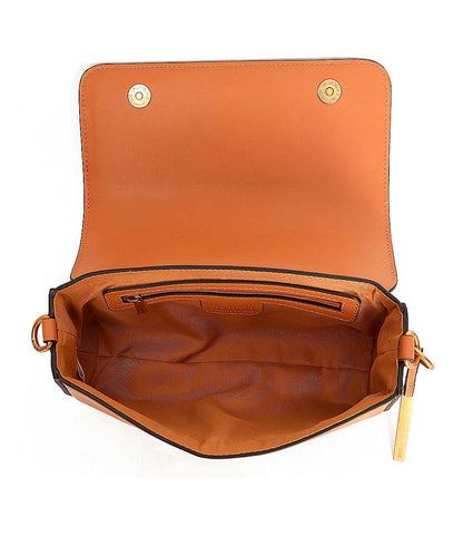 Bolsa Santa Lolla Marrom Cognac Baguete