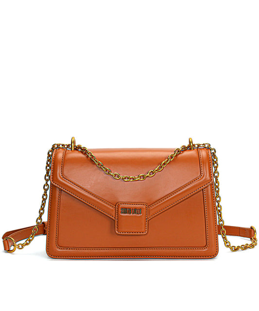 Bolsa Santa Lolla Marrom Cognac Correntes