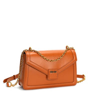 Bolsa Santa Lolla Marrom Cognac Correntes