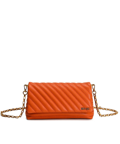 Bolsa Santa Lolla Marrom Matelassê Correntes