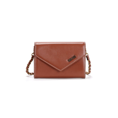 Bolsa Santa Lolla Marrom Transversal Pequena