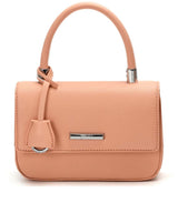 Bolsa Santa Lolla Nude Alça Transversal Corrente