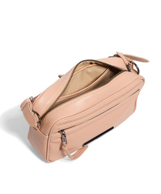 Bolsa Santa Lolla Nude Couro Floater Alça Transversal