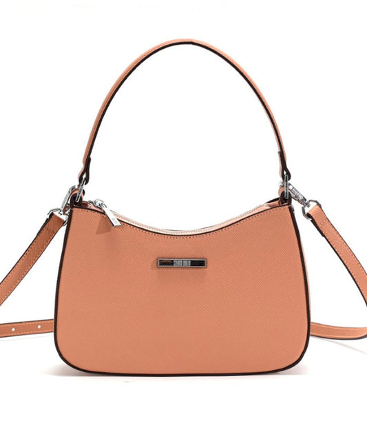 Bolsa Santa Lolla Nude Risco Alça Transversal