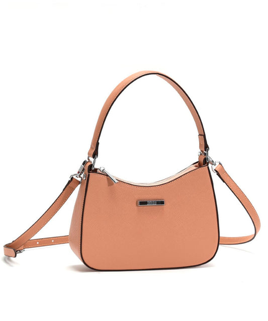 Bolsa Santa Lolla Nude Risco Alça Transversal