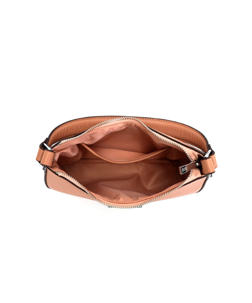 Bolsa Santa Lolla Nude Risco Alça Transversal
