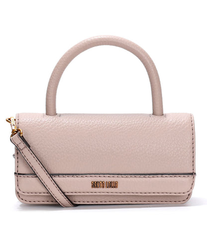Bolsa Santa Lolla Pequena Bege Alça Transversal