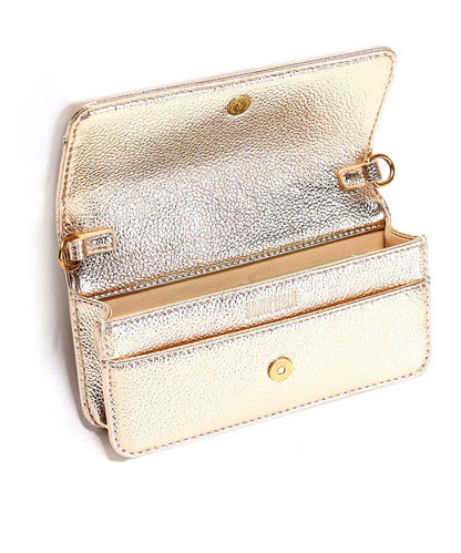 Bolsa Santa Lolla Pequena Dourada Metalizada