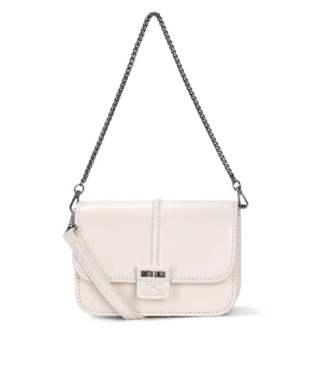 Bolsa Santa Lolla Pequena Off White Duas Alças