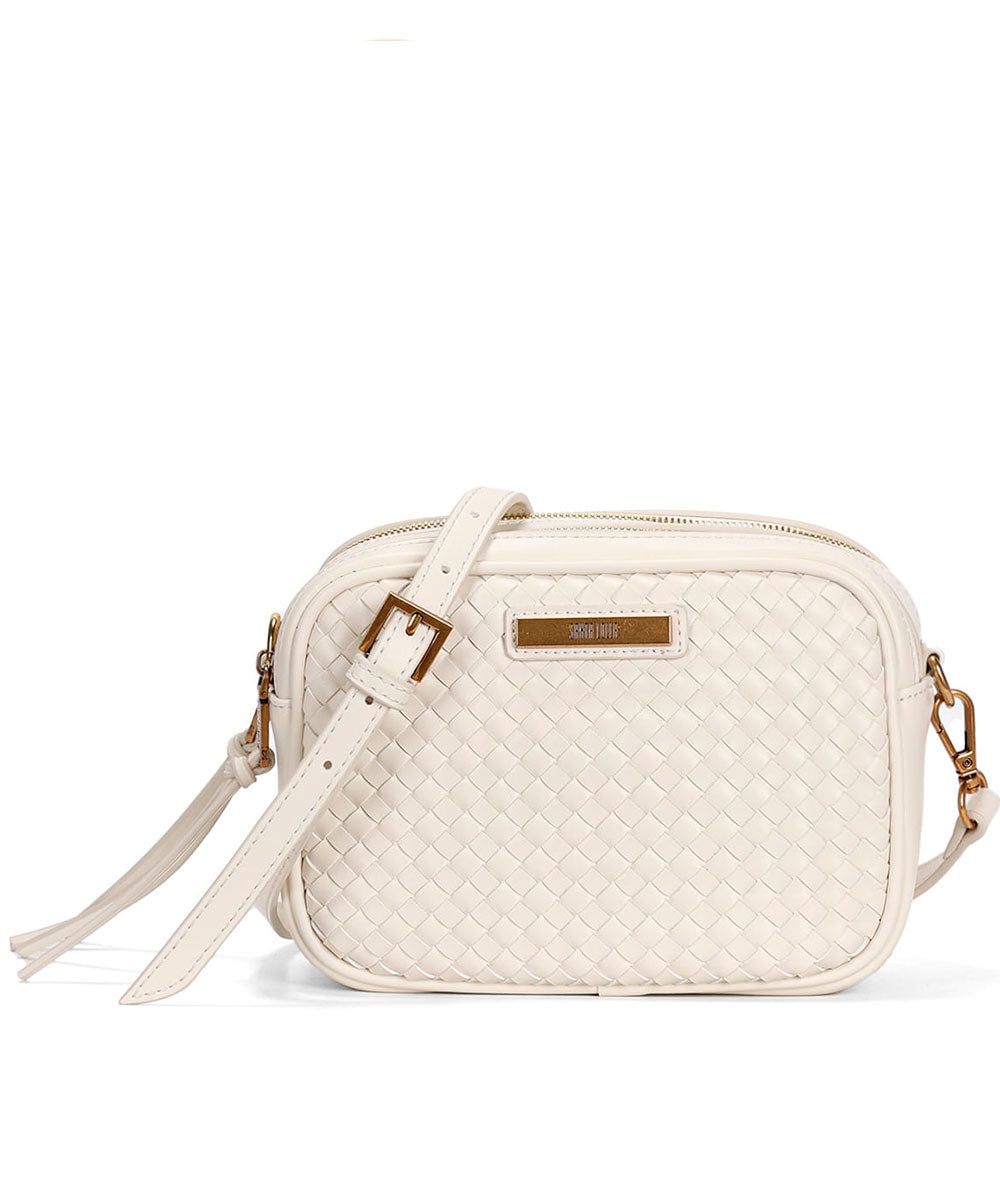 Bolsa Santa Lolla Pequena Off White Transversal
