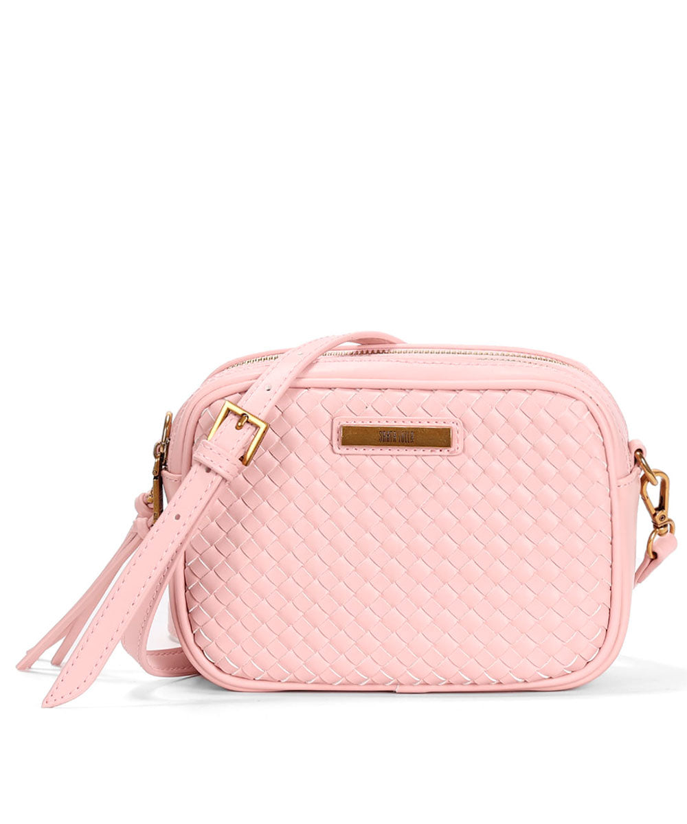 Bolsa Santa Lolla Pequena Rosa Alça Transversal