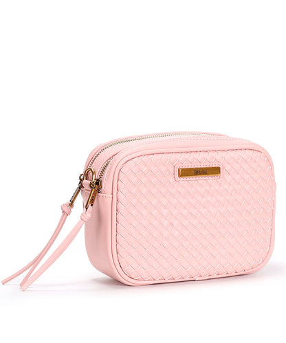 Bolsa Santa Lolla Pequena Rosa Alça Transversal