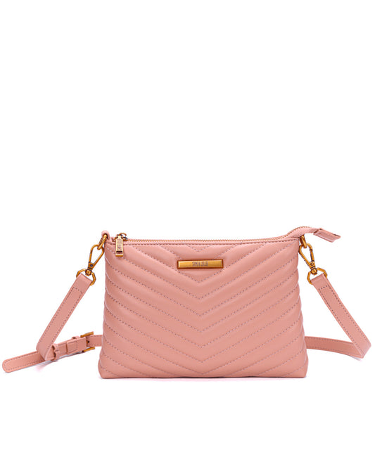 Bolsa Santa Lolla Pequena Rosa Ballet Alça Transversal