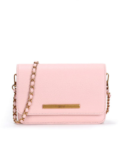 Bolsa Santa Lolla Pequena Rosa Claro Correntes