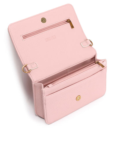 Bolsa Santa Lolla Pequena Rosa Claro Correntes