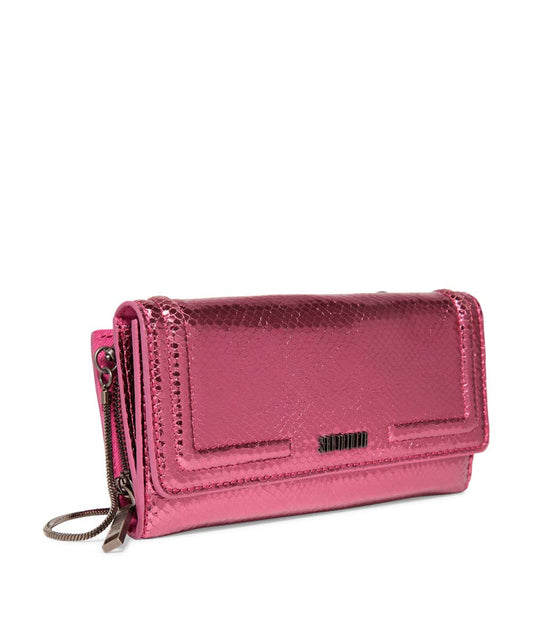 Bolsa Santa Lolla Pequena Rosa Metalizada Correntes