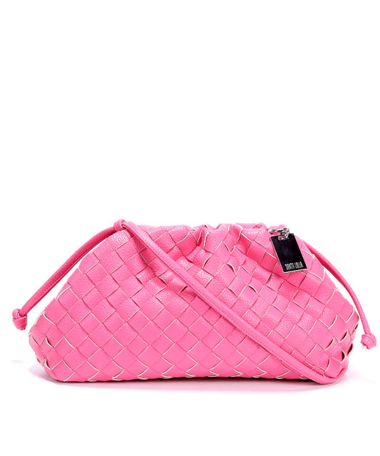 Bolsa Santa Lolla Pink Tramada Alça Tiracolo