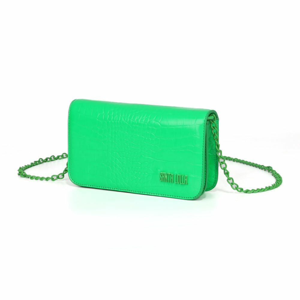 Bolsa Santa Lolla Poison Alto Brilho Tiracolo