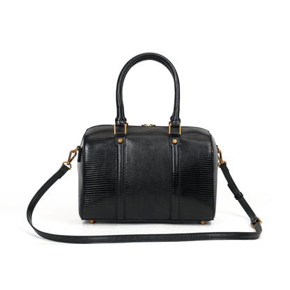 Bolsa Santa Lolla Preta Duas Alças Baú