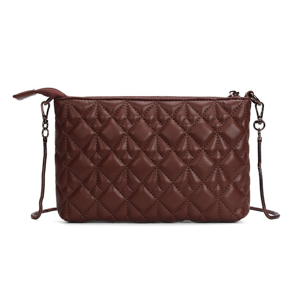 Bolsa Santa Lolla Preta Matelassê Alça Transversal